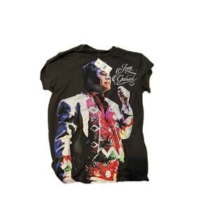 Juan Juanga Gabriel Crooner Black T-Shirt Mens S